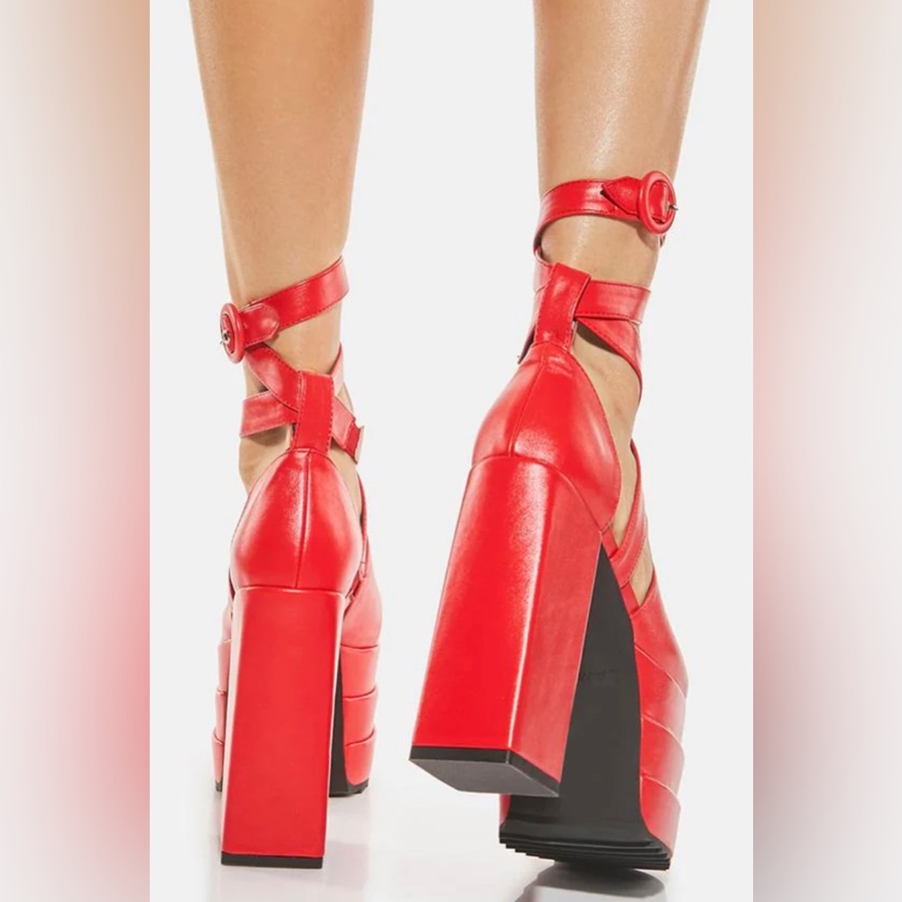 Lamoda Serious Love Platform Heels - Picture 3 of 9